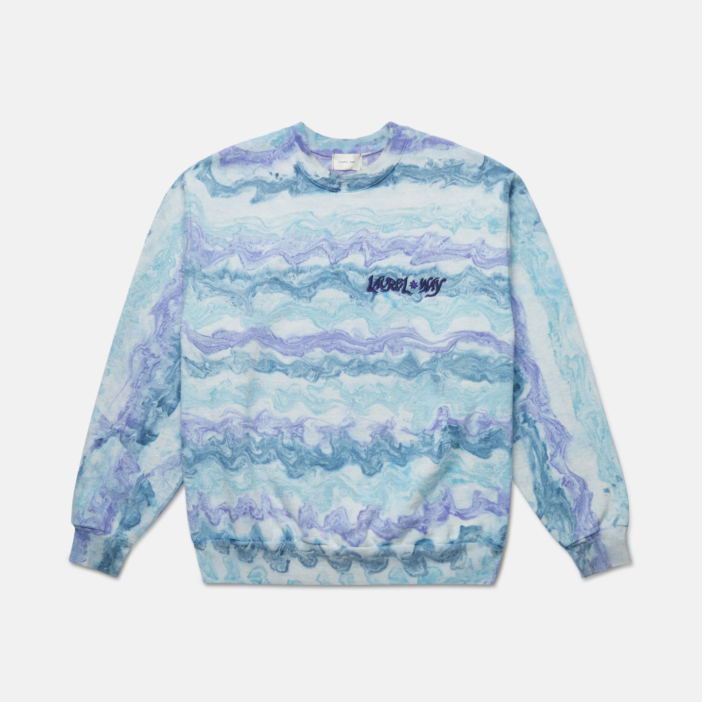 PURPLE BLUES CREWNECK