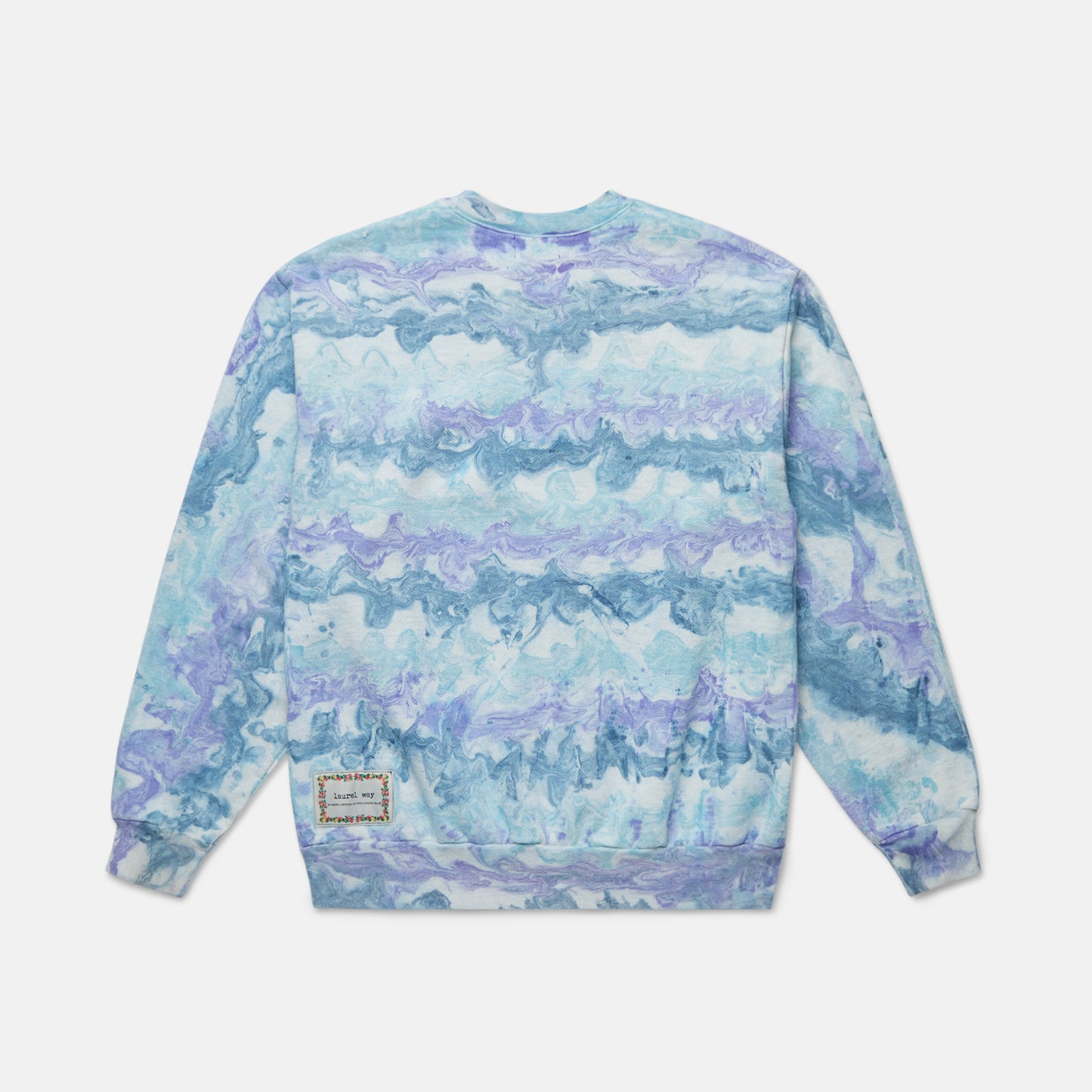 PURPLE BLUES CREWNECK