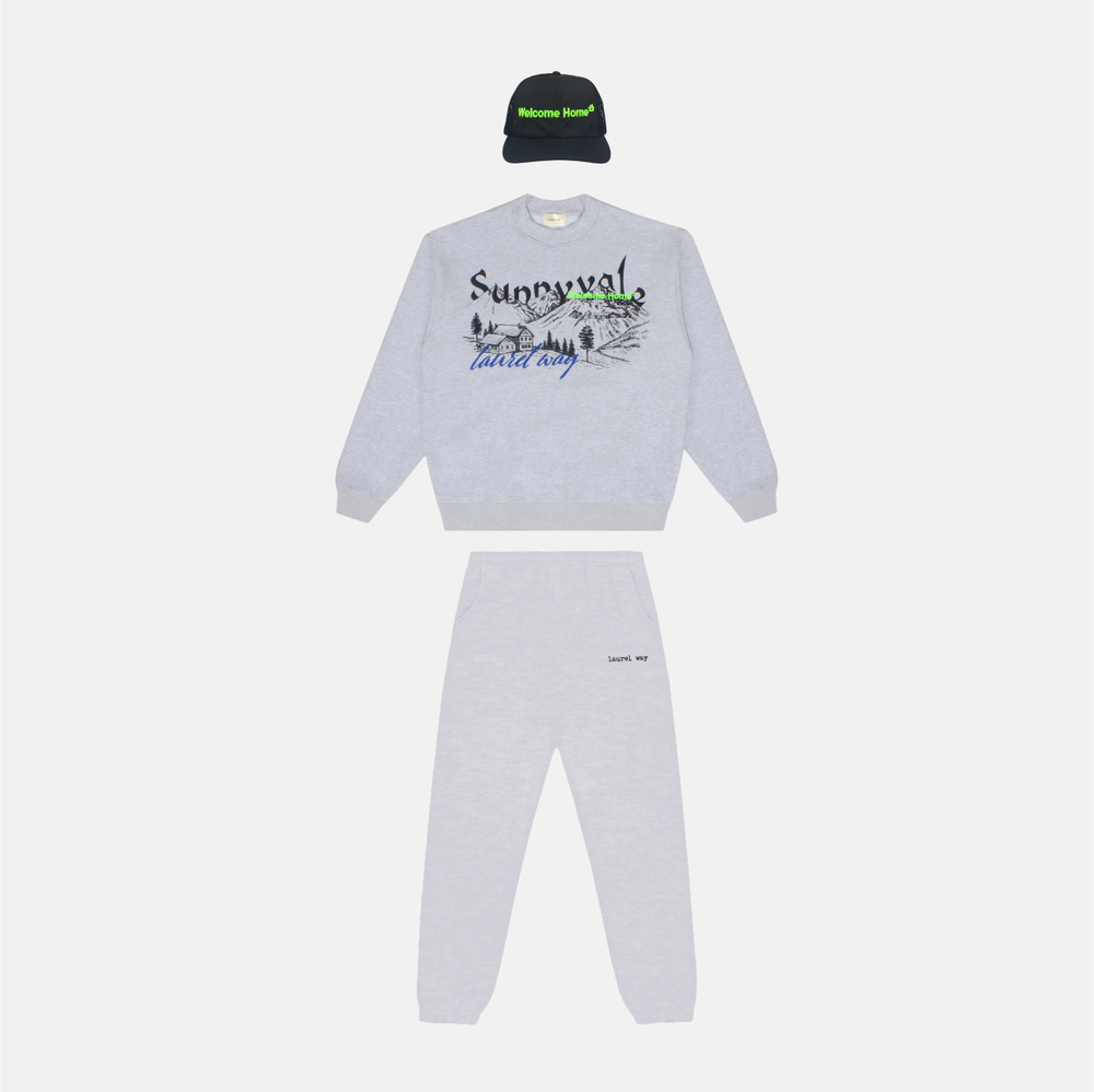 WELCOME HOME NATURE CAP (BLACK/NEON)