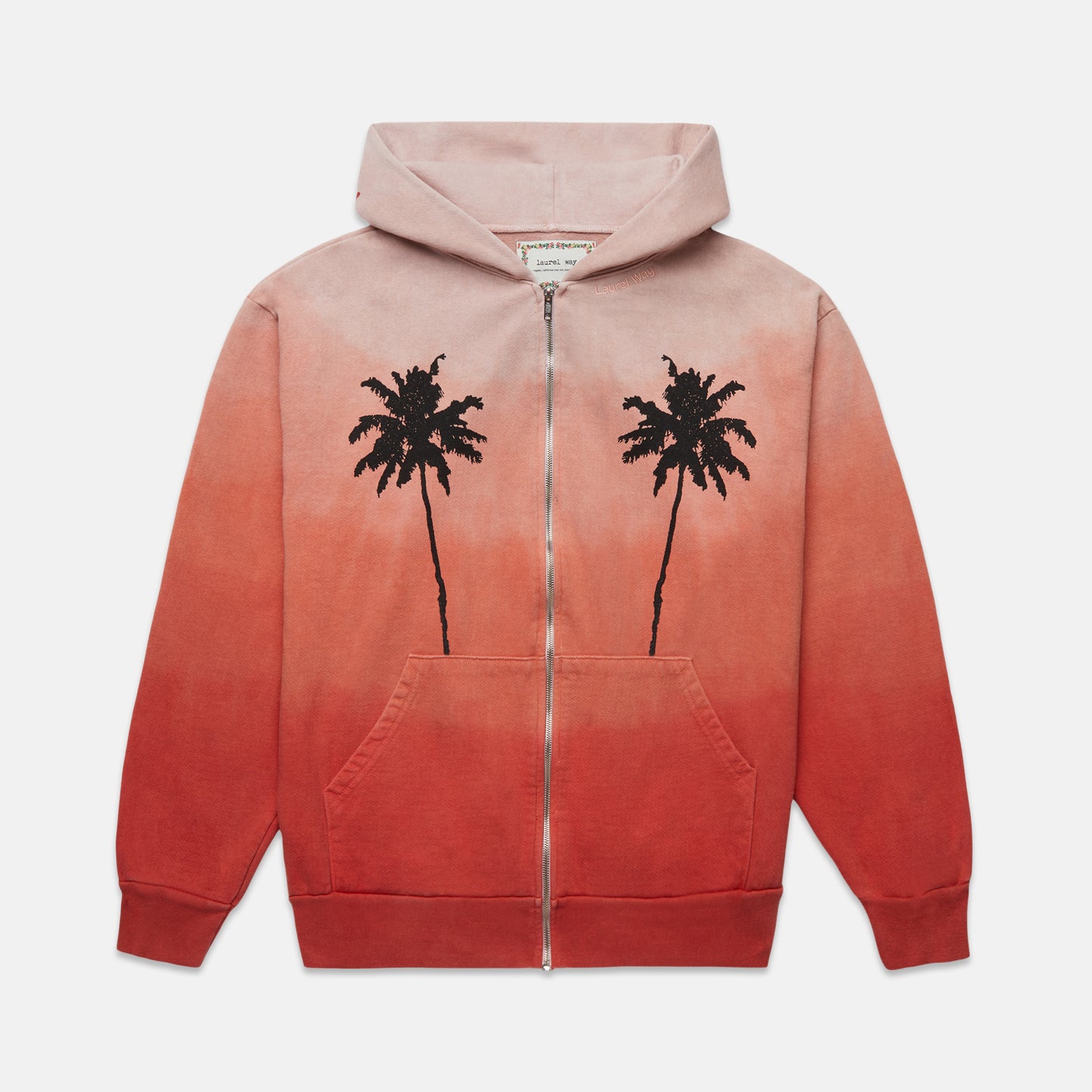 LAFD FOUNDATION SUNSET SILHOUETTE ZIP UP HOODIE