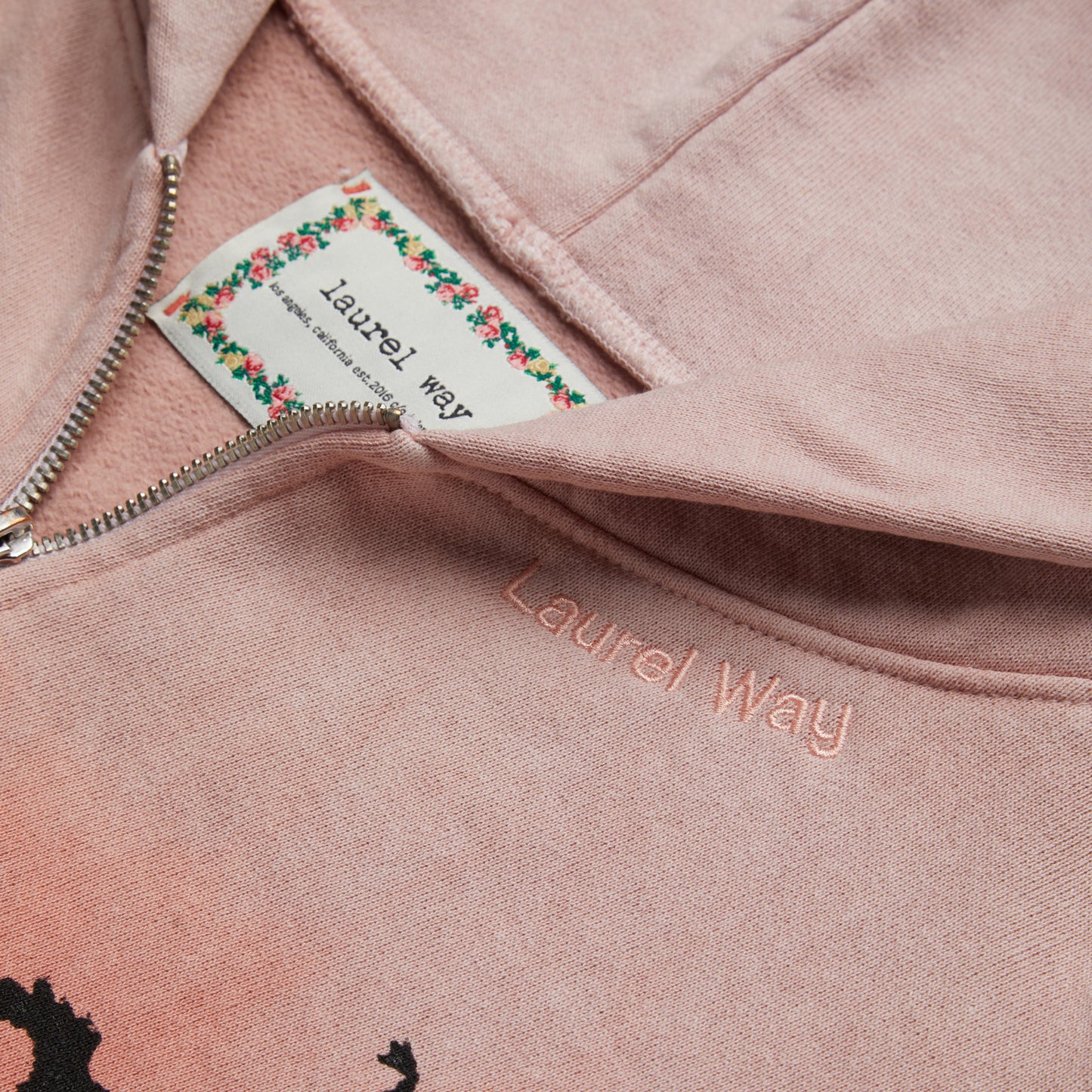 LAFD FOUNDATION SUNSET SILHOUETTE ZIP UP HOODIE