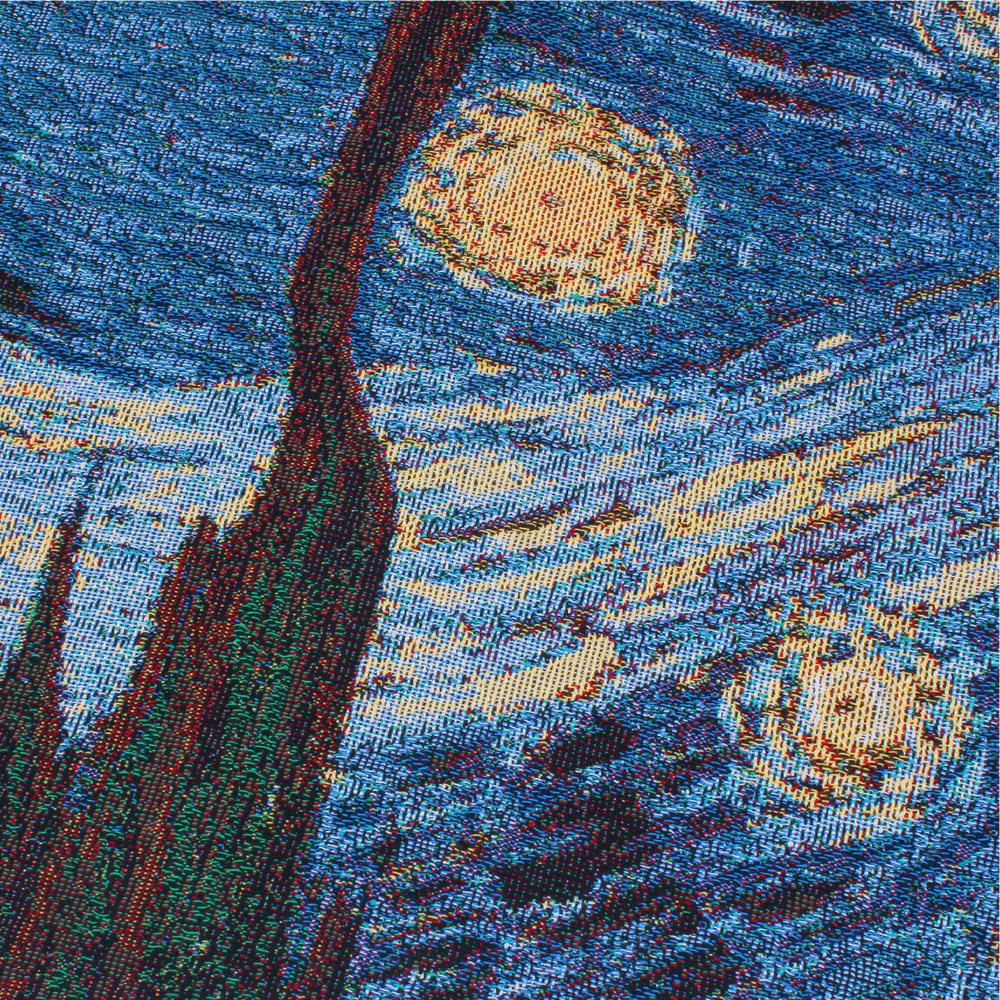 LAUREL WAY STARRY NIGHT WOVEN HOODIE