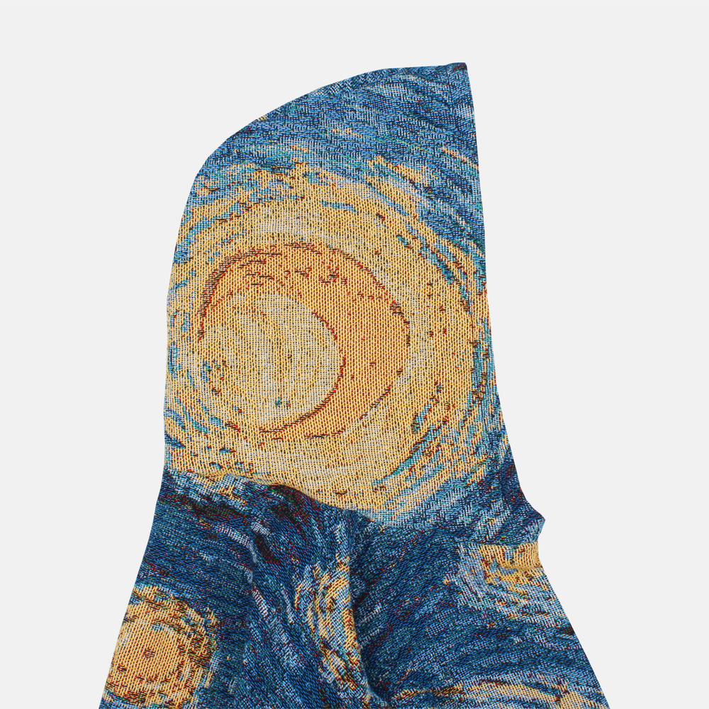 LAUREL WAY STARRY NIGHT WOVEN HOODIE