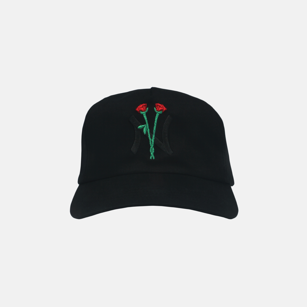 ROSES FOR NY SNAPBACK (PITCH BLACK)
