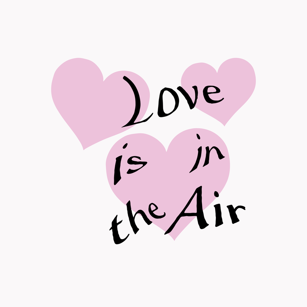 LOVE IS IN THE AIR BABY TEE